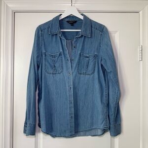 Denim Express Button-Up Shirt